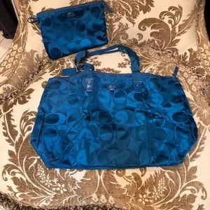 Coach Travel Tote Shopper